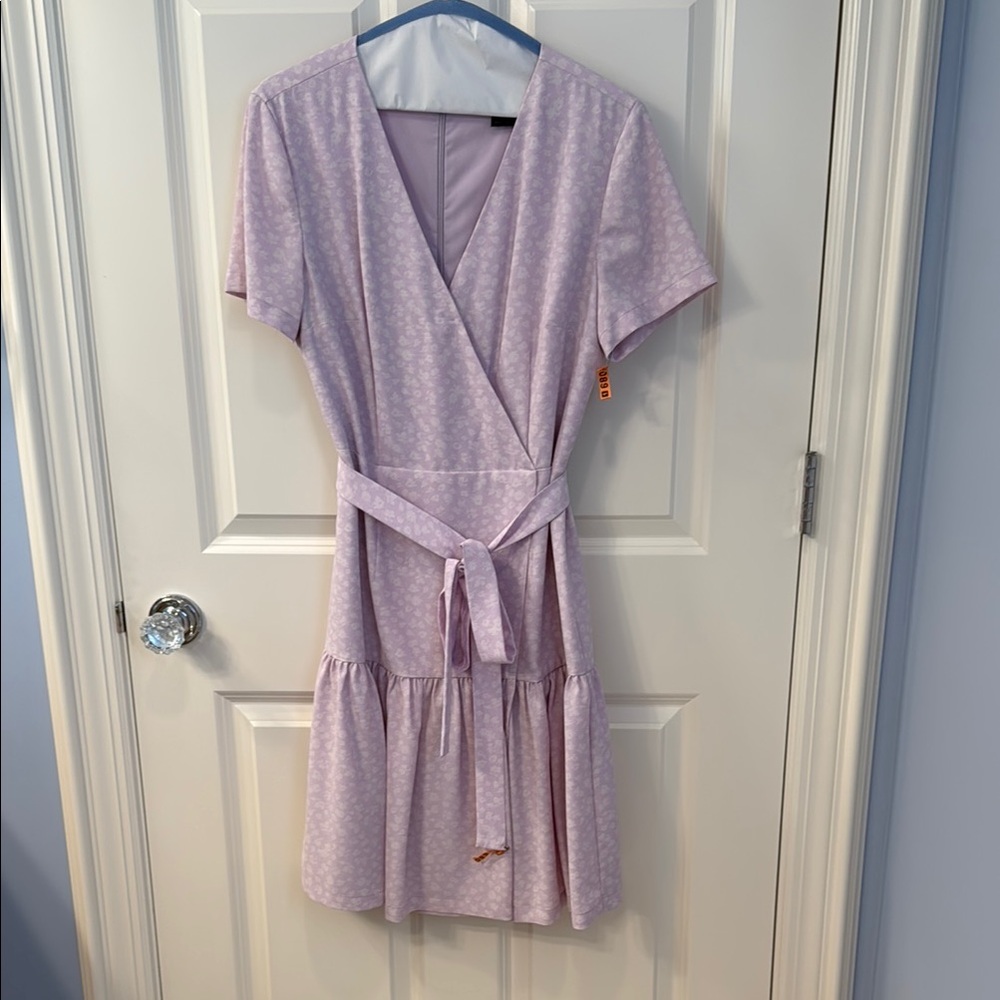 French Connection Lilac Wrap Dress